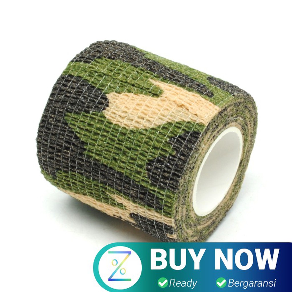 FORAUTO Camouflage Retractable Tape Hunting Survival Kit / Lakban Ajai