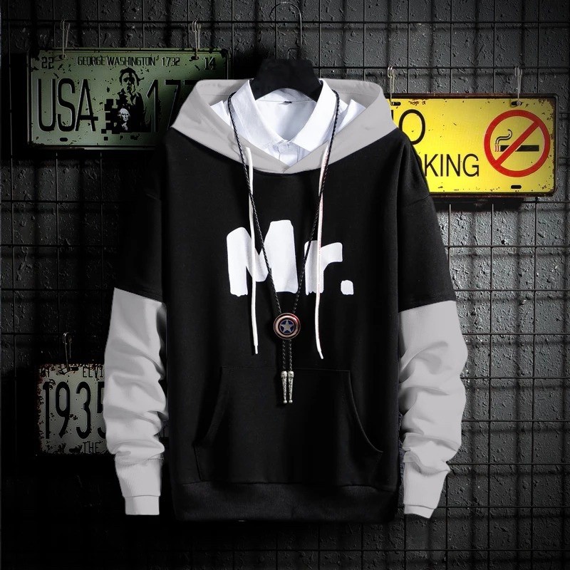 HOODIE SWEATER JUMPER COWOK PRIA MR FASHION KEKINIAN PREMIUM DISTRO