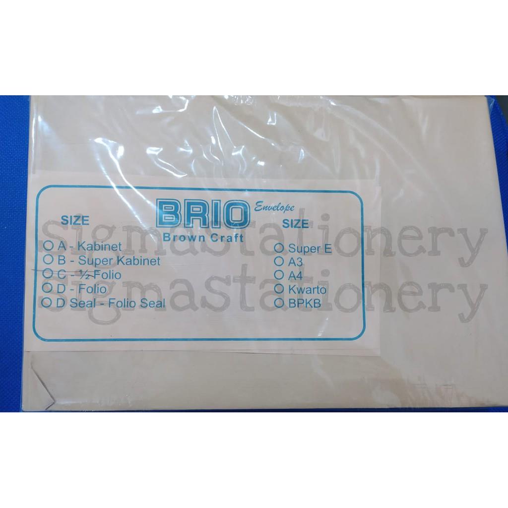 

InJO Amplop Coklat 1/2 Folio BRIO WPS GARDA