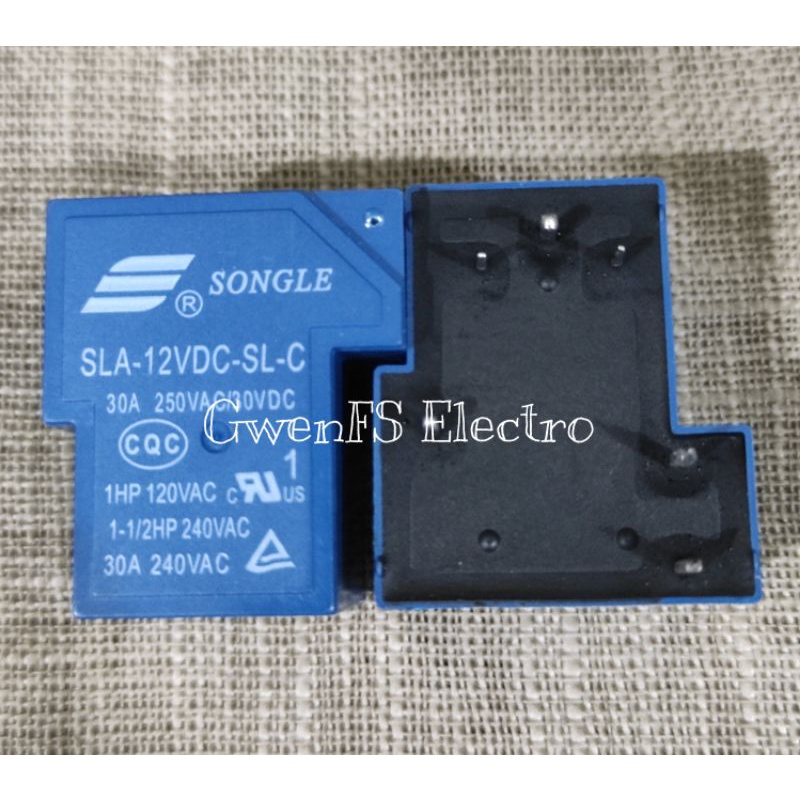 Relay Kodok 6pin 12v 24v 6p T90 SONGLE
