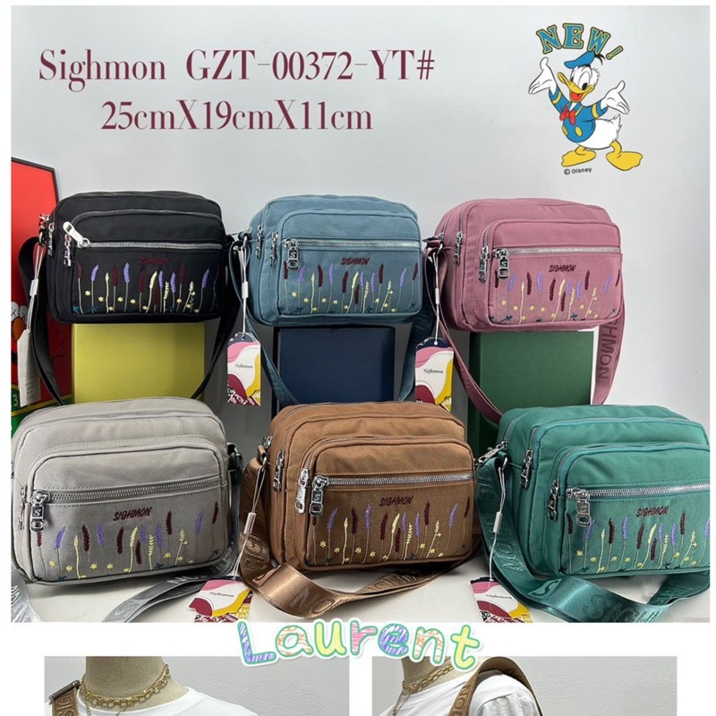 GZT00372-YT LAURENT TAS SELEMPANG IMPORT SIGHMON