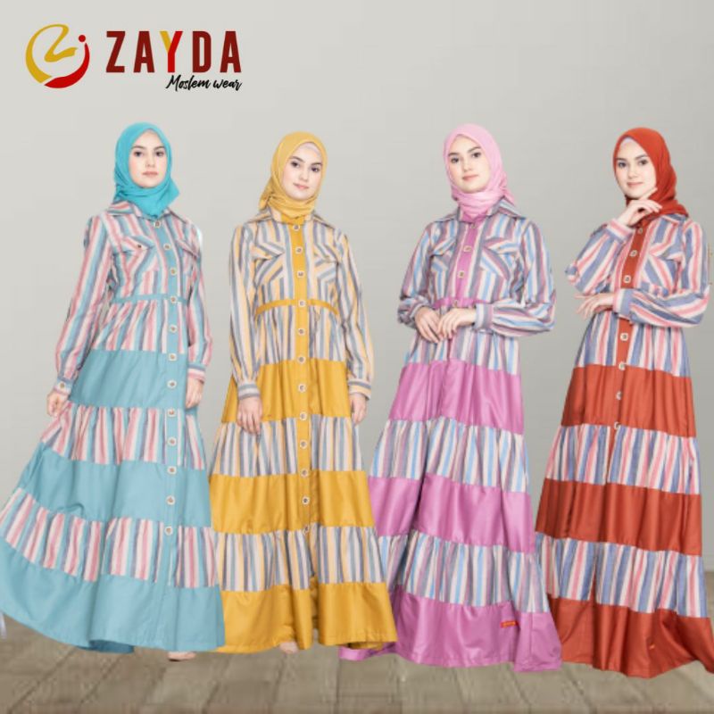 HARGA HEMAT Dress Artcode ZG92 by zayda moeslem