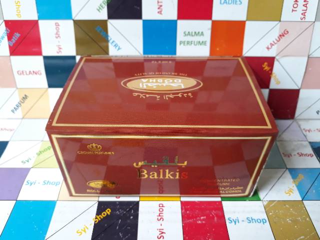 Parfum BALKIS Roll On Non Alkohol 3 ml DOBHA