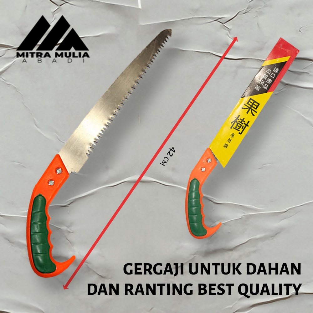 Gergaji Dahan 16 Inch Stainless I Gergaji Tangan Lengkung Prunning SAW