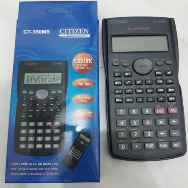 

Kalkulator Scientific citizen ct-350MS
