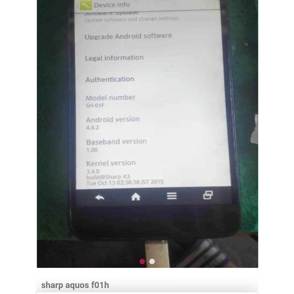 Sharp Aquos F01h Shopee Indonesia