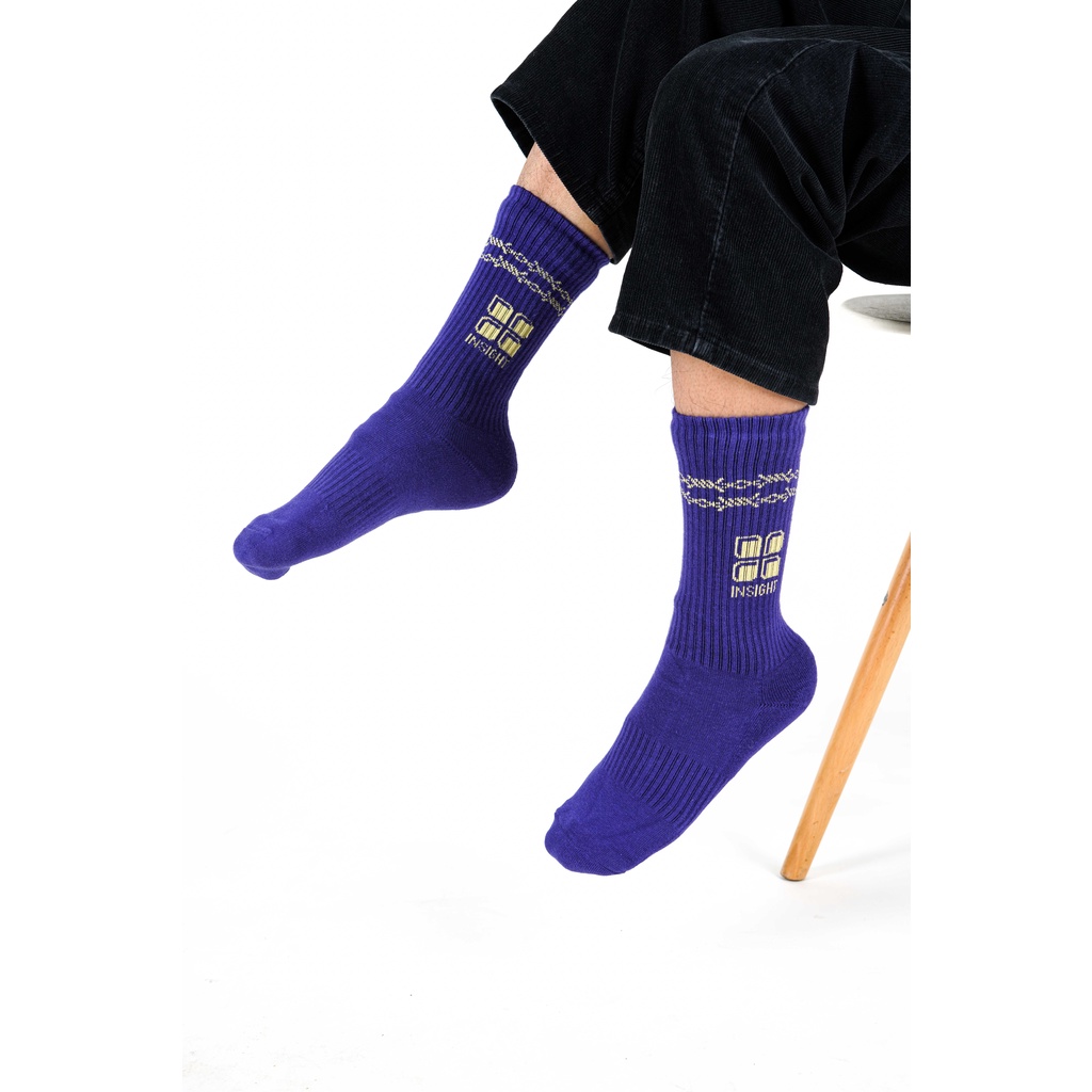 Insight Kaos Kaki Biru D Feels So Blue Socks IS119210-BLU Planet Surf