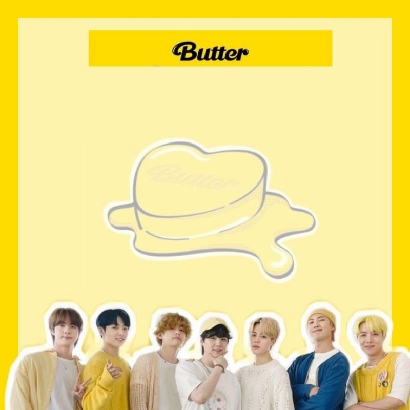 

Memo pad butter BTS note catatan tanpa lem