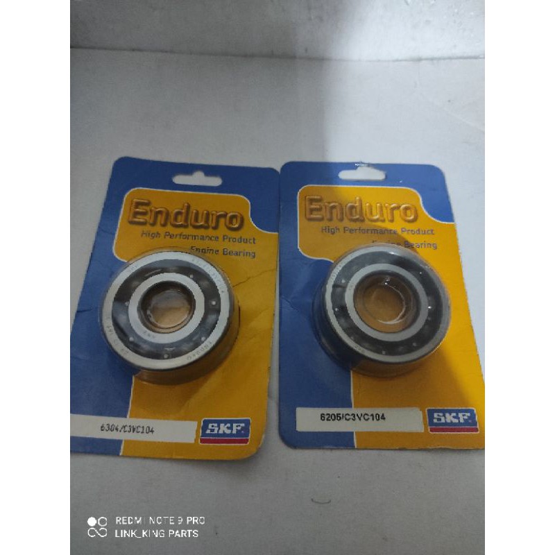 LAHER BEARING KREK AS RX KING JUPITER 6205 6304 SKF C3 ENDURO