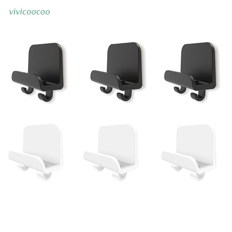 Vivi 3pcs Kait Gantungan Dinding Holder Handphone / Tablet / Ipad / Iphone Universal