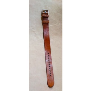Strap gelang tali jam tangan kayu kulit sapi asli  ukuran 20mm 1pcs