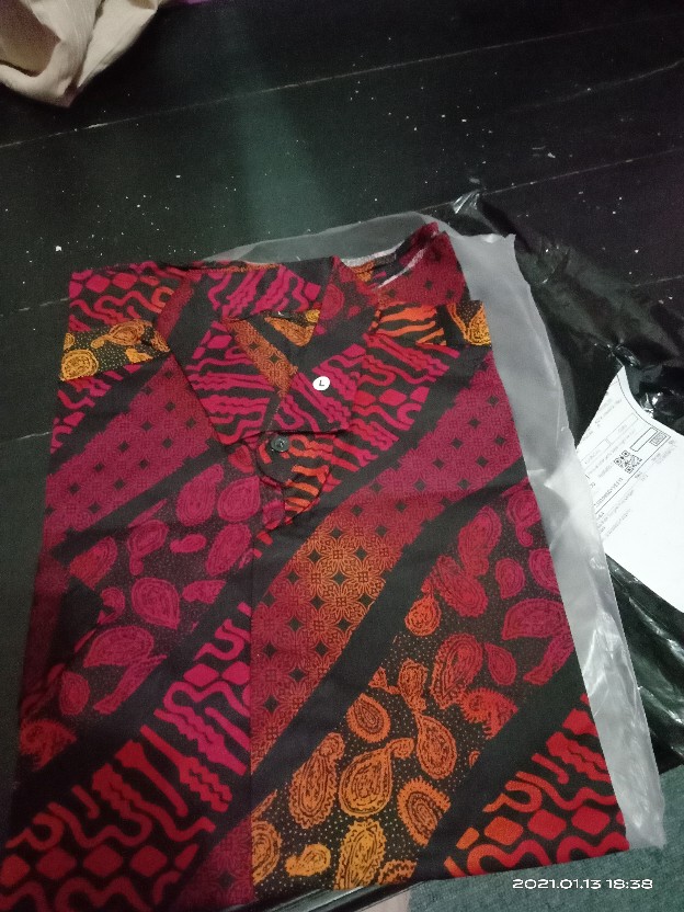 Kemeja Batik Songket Pria Lengan Pendek