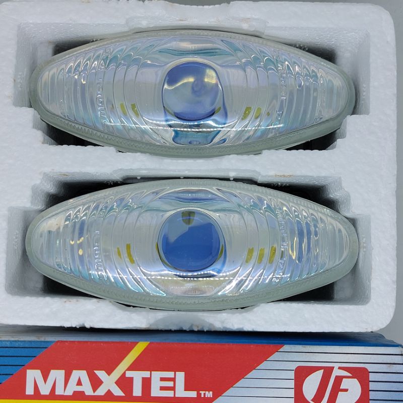 lampu bemper mobil Maxtel 756 oval pelangi