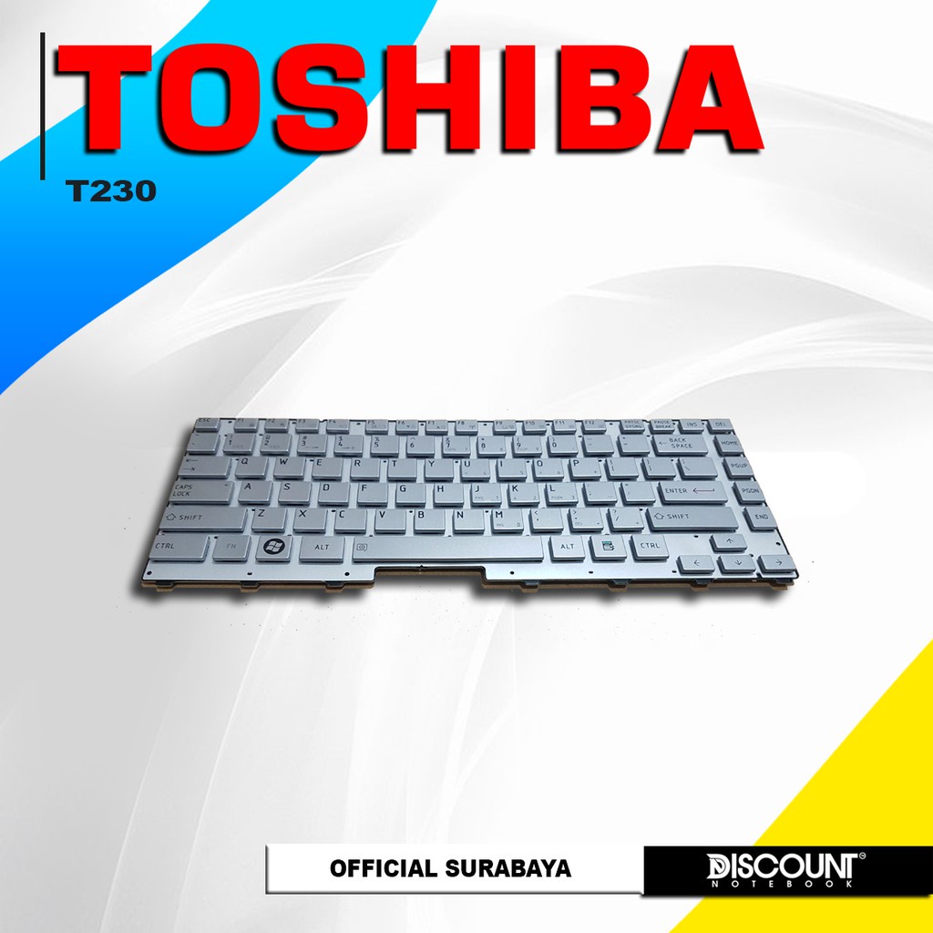 KEYBOARD LAPTOP TOSHIBA Portege T230, T235