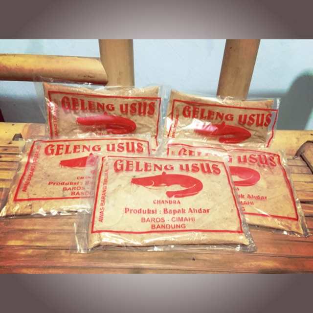 Umpan Ikan Galatama Lele Geleng Usus