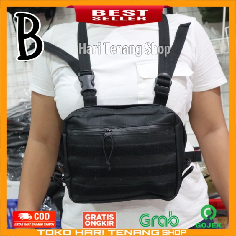 TAS DADA TACTICAL /TAS MULTIFUNGSI / TAS MODEL ROMPI/ACSESORIS