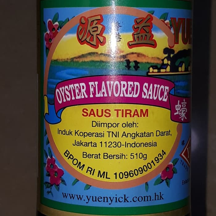 Yuen Yick Oyster Sauce 510gr Saus Tiram