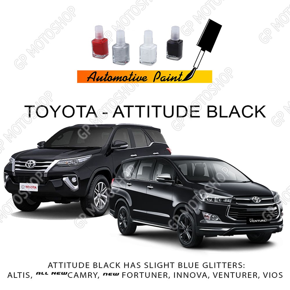 Cat Oles Toyota Attitude Black Mica Penghilang Baret Mobil Lecet Hitam Metalik Innova Fortuner Yaris