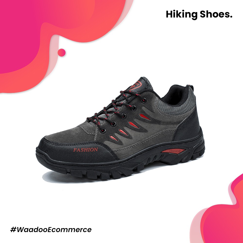 WAADOO FREE KAOS  KAKI  Sepatu Hiking  Pria untuk Olahraga 