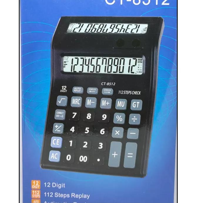 

Buruan Beli KALKULATOR 2 LAYAR CITIZEN CT 8512 - Calculator 12 DIGIT Ada Tempat Buat Taro Pulpen Dan Pensil 0