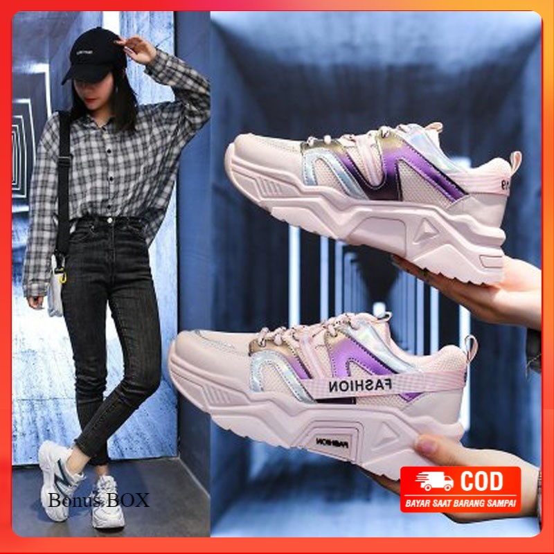 [ ORIGINAL IMPORT ] Sneakers Wanita Import Sepatu Wanita Import Premium Quality SI 119