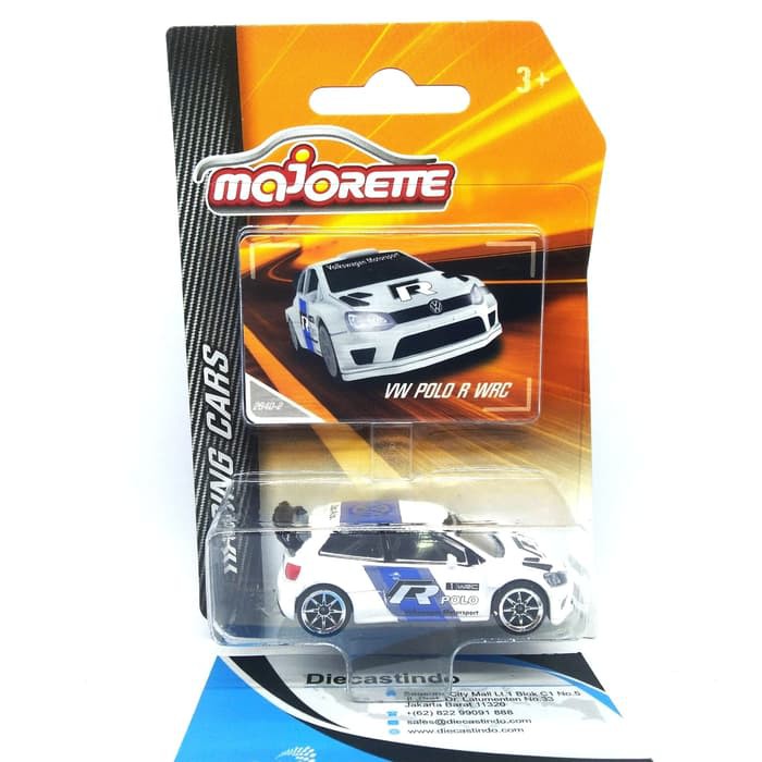 dct211 Majorette Racing Cars VW Polo WRC Skala 1:57