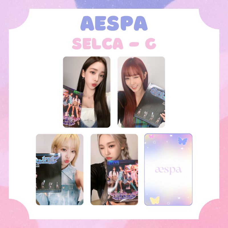 [AESPA] PHOTOCARD SELCA AESPA #4 ‼️ BACA DESKRIPSI ‼️