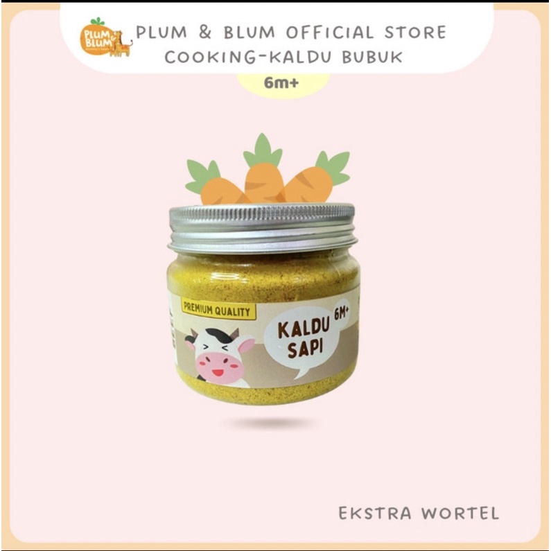 Plum &amp; Blum Kaldu Bubuk MPASI Bayi No MSG 100gr | PlumandBlum