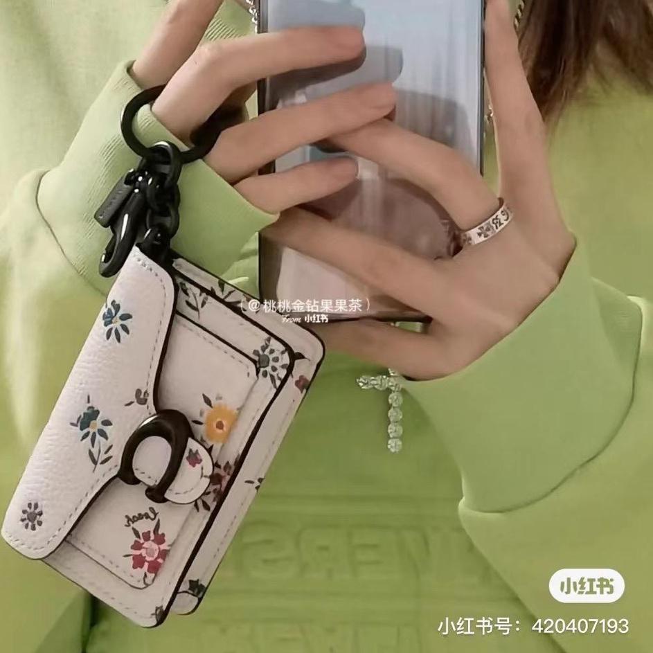 Big Promo DISNEY X COACH SMALL PURSE KEY CHAIN WALLET | DOMPET GANTUNGAN COACH