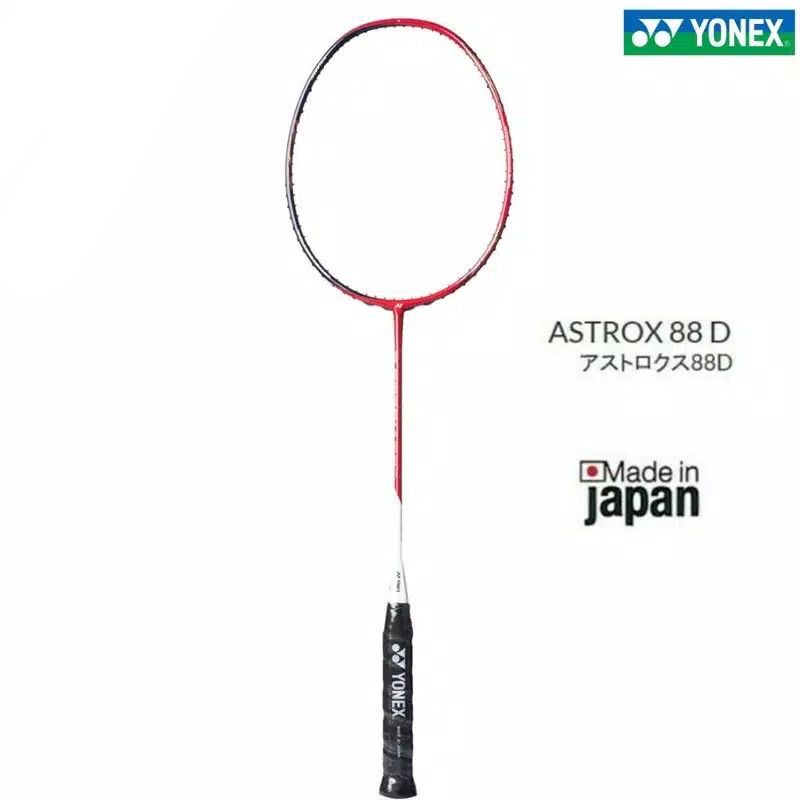 New Color Raket Badminton Yonex Astrox 88 D / 88D Dominate Red Black