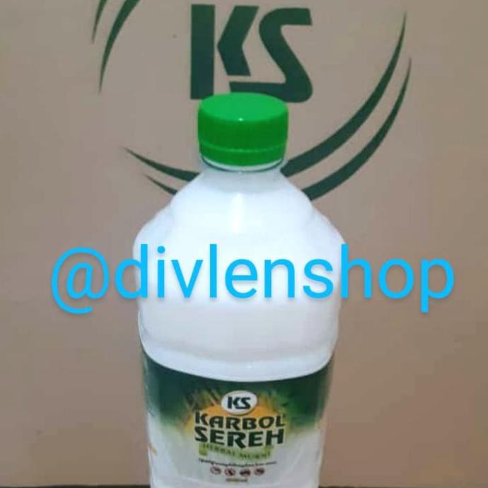 Buruan Beli] Ks 1.5 L Karbol Sereh 1.500 Ml