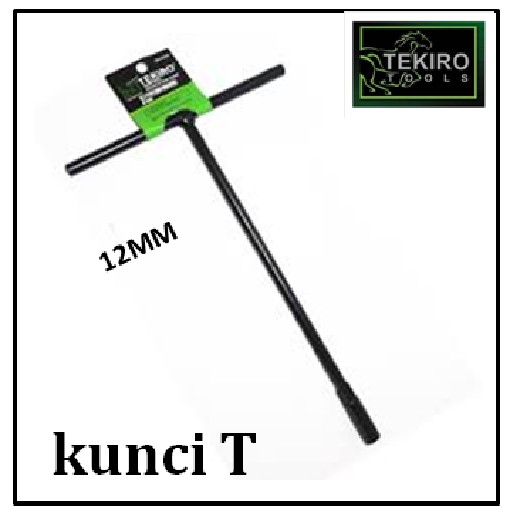 Kunci kunci 12 KUNCI T Sock Kunci Sok T Hitam TEKIRO T 12 Mm berkualitas