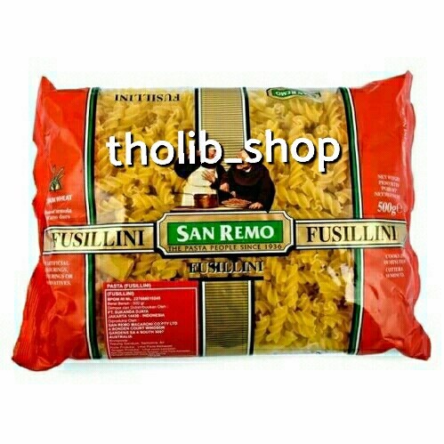 

San remo pasta fusillini 500gr