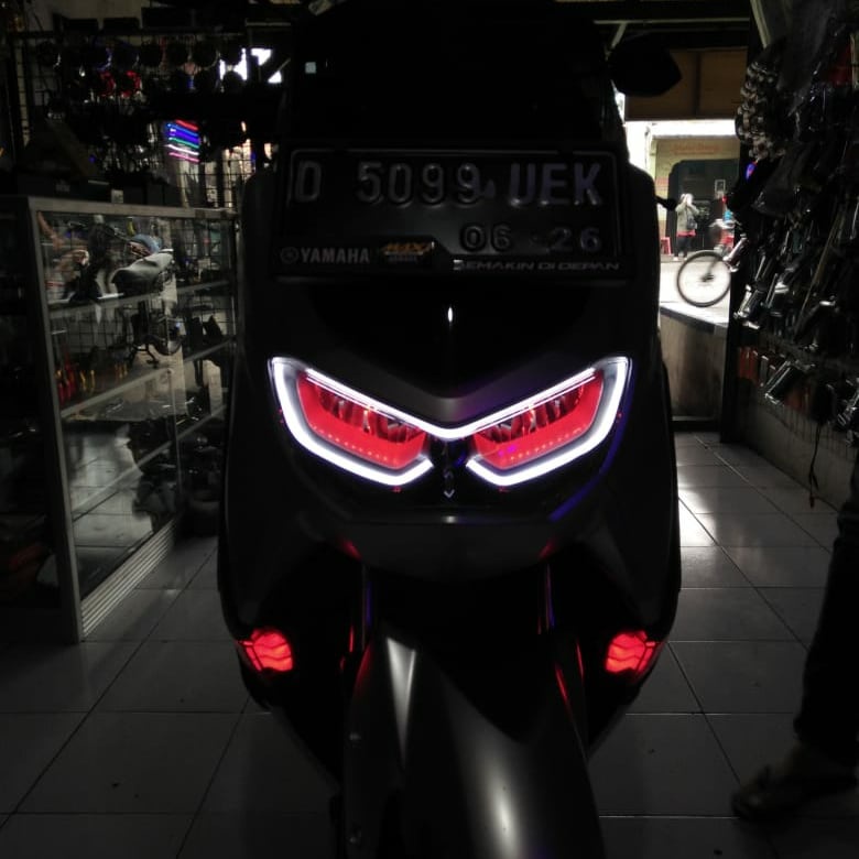 [  PAKET  ] LAMPU ALIS BONUS DEMON MOTOR YAMAHA NMAX NEW