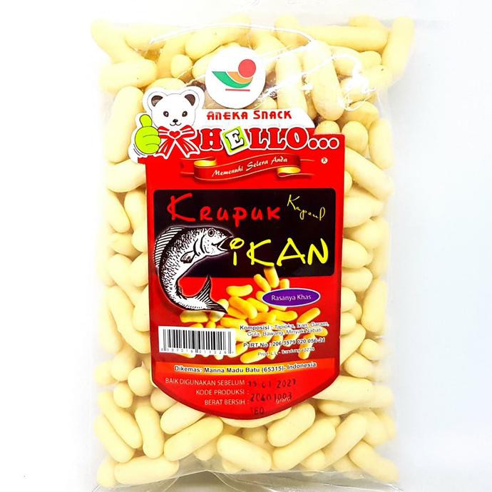 

Best Produk] Hello Krupuk Ikan Rasa Bawang 180Gr | Kerupuk Getas Amplang Gurih Asin