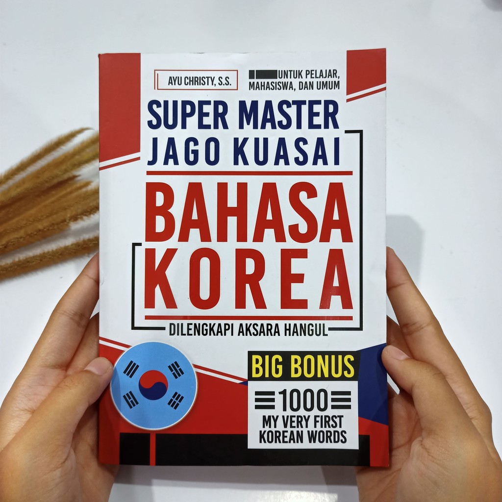 SUPER MASTER JAGO KUASAI BAHASA KOREA Mudahnya Belajar Grammar Aksara Hangeul-2