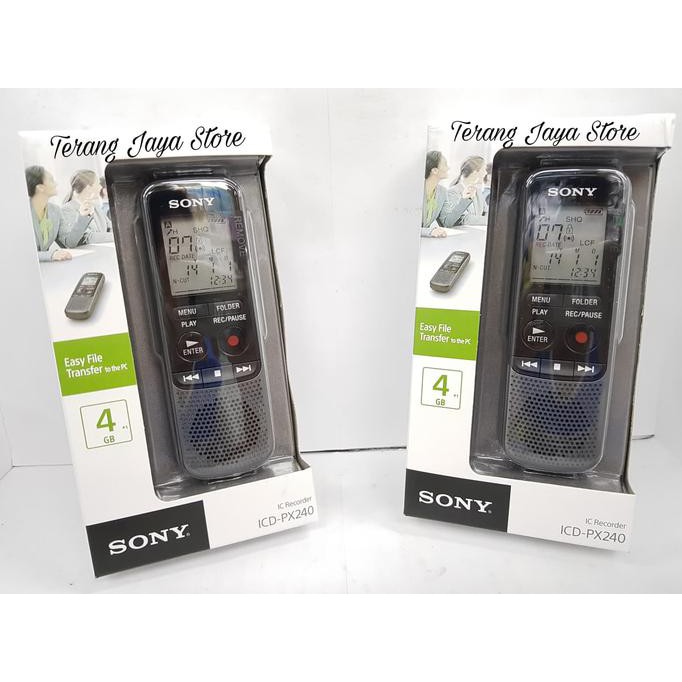 VOICE RECORDER SONY ICD-PX240 PEREKAM SUARA