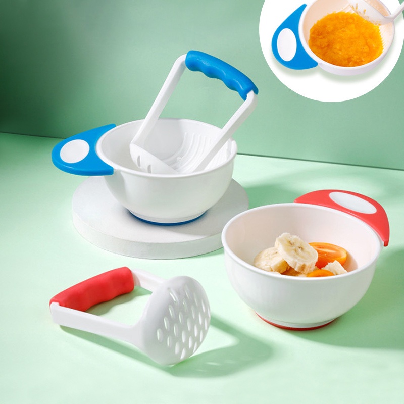 Baby Food Maker Alat Makan Bayi Mangkok Mpasi Grinding Bowl/C 223