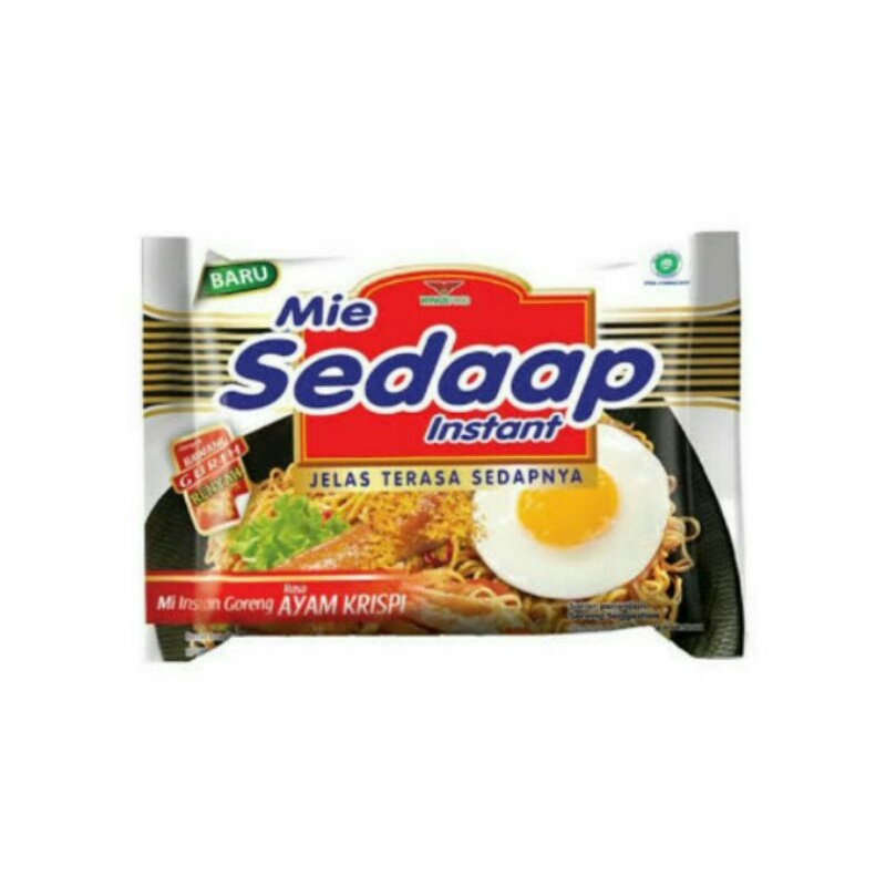 

Mie goreng sedaap ayam krispi