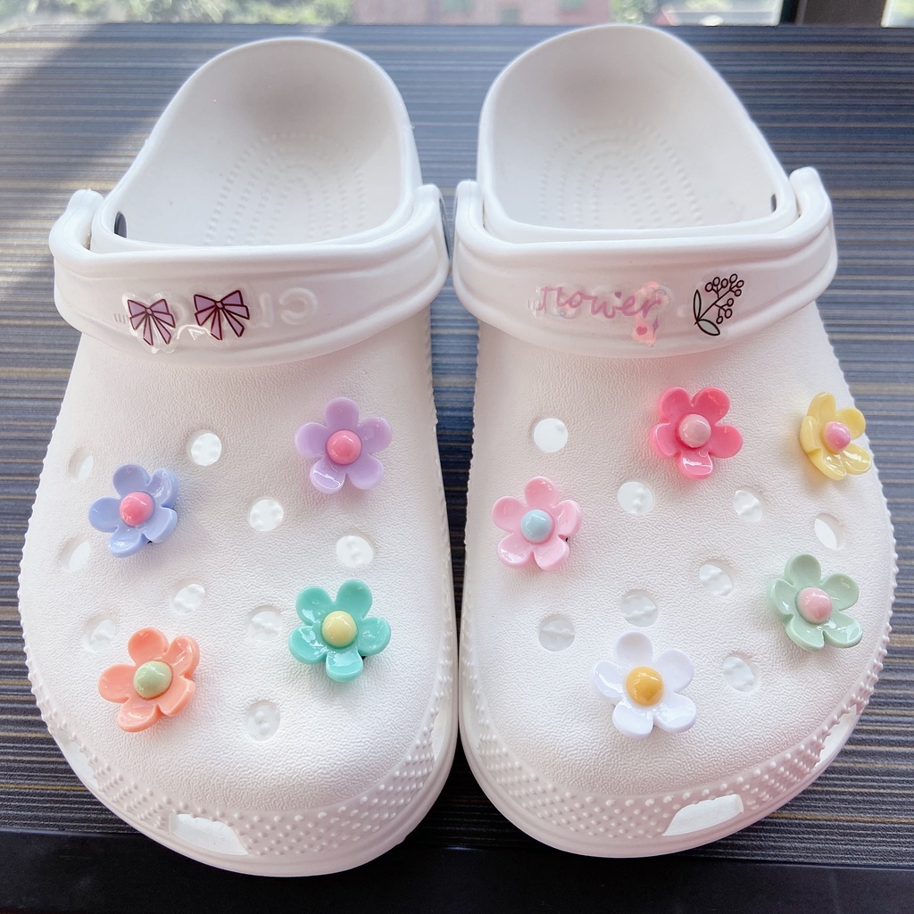 9 Pcs Aksesoris Crocs jibbitz Charm Button Untuk Sepatu Wanita