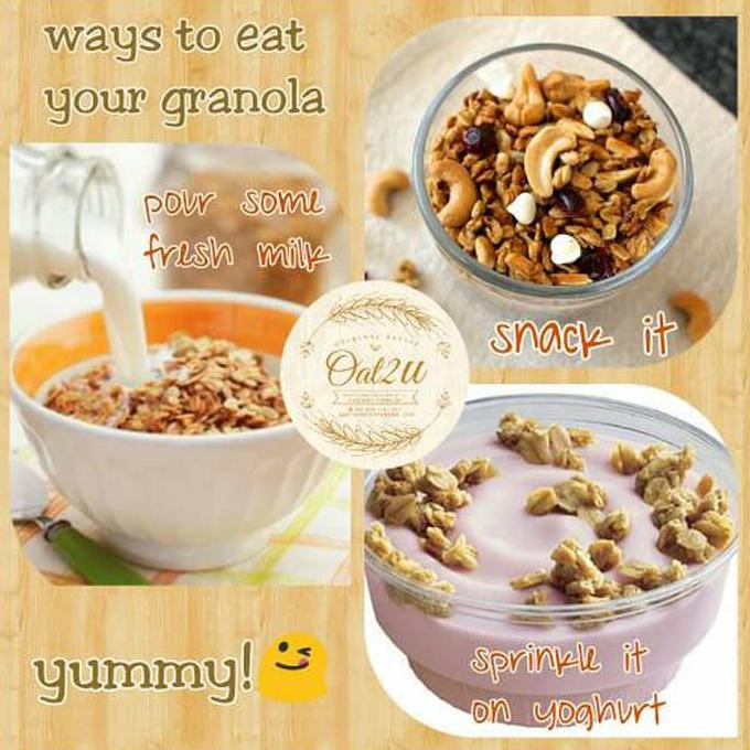 

Ms490 Granola 250 Gram - Palm Sugar Oat S5A9