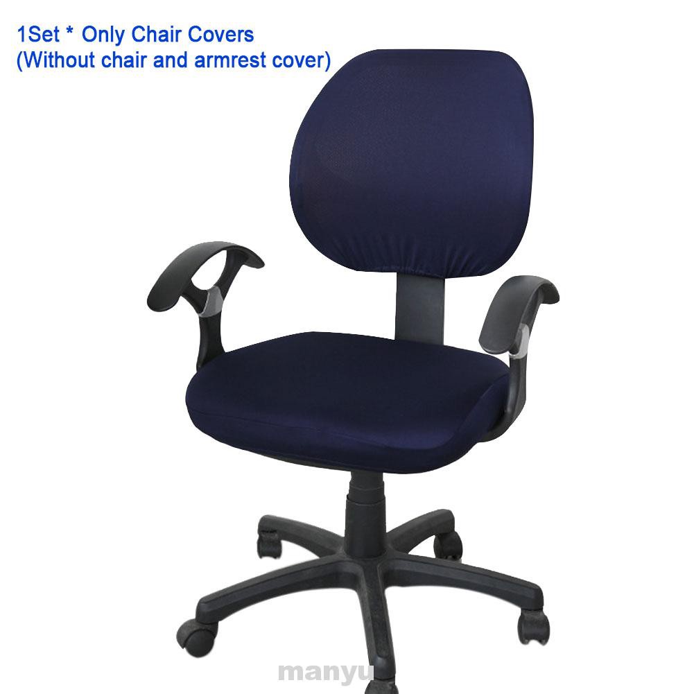 2pcs Removable Home Washable Elastic Stretchable Office Chair Cover Shopee Indonesia