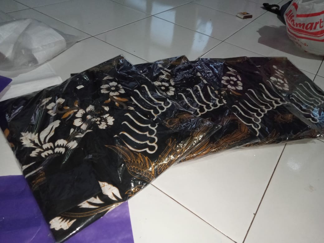 Batik Couple Sania Ruffle Ori Ndoro Jowi Sby
