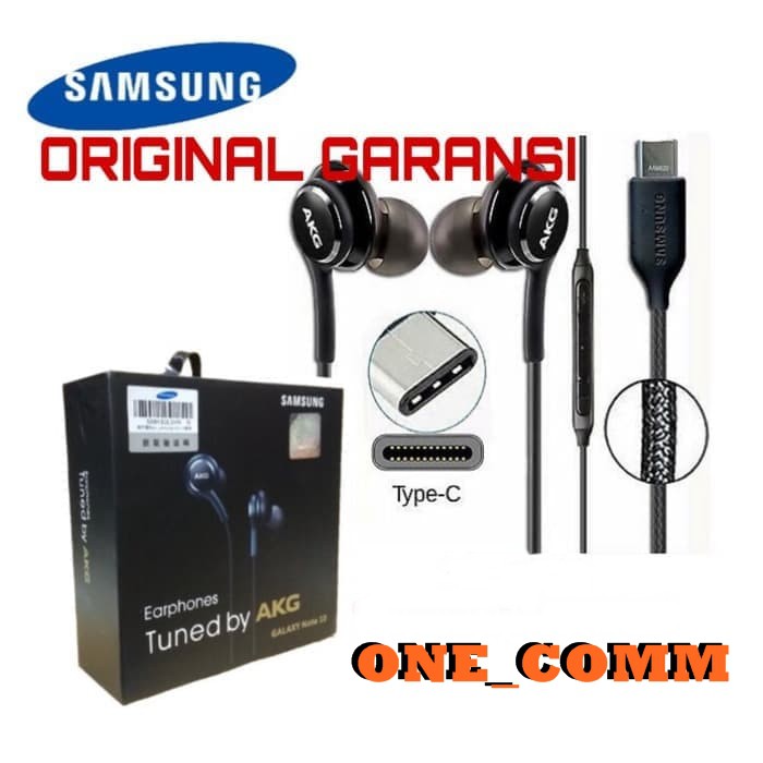 HEADSET AKG SAMSUNG NOTE 10 EARPHONE NOTE 10 PLUS AKG ORI