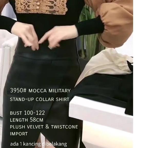 ➽ TM 3950 Atasan MILITARY MOCCA import ☻