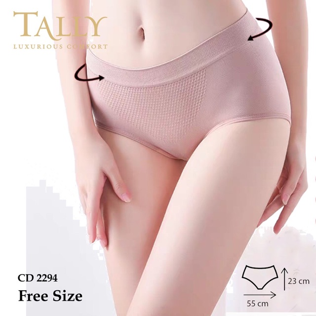 TALLY CD CELANA DALAM RAJUT 2294 I FREE SIZE | FIT L | CD SEMI CORSET