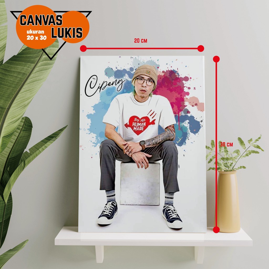

Kanvas Lukis Custom | Kado Ulang Tahun Hadiah Wisuda