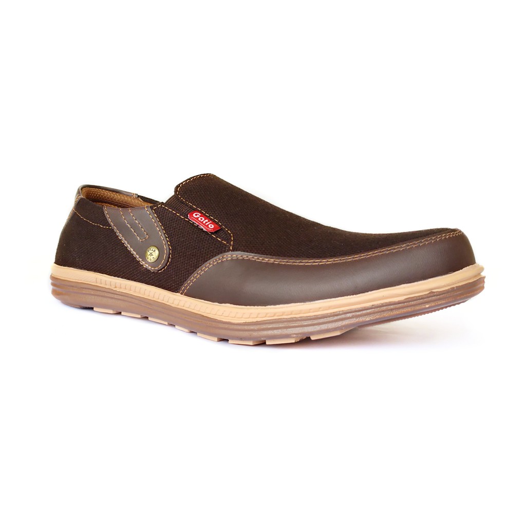 [Tigafarah] Sepatu Pria Milenial Terpopuler - BK02-Coklat
