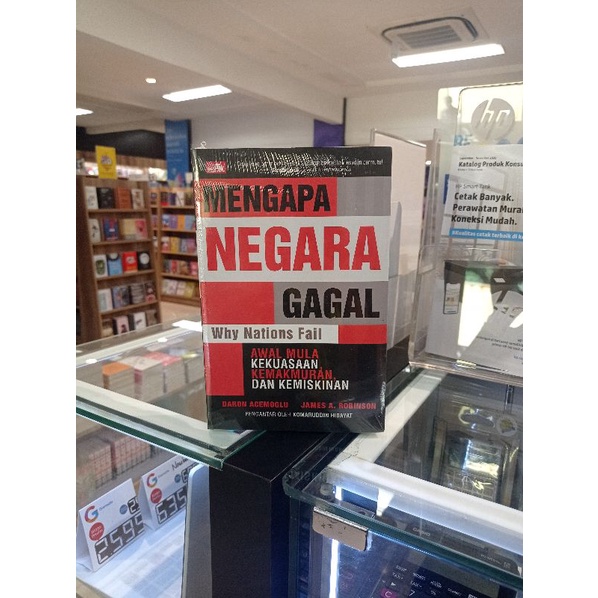 Buku Mengapa Negara Gagal - Daron Acemoglu Original Gramedia