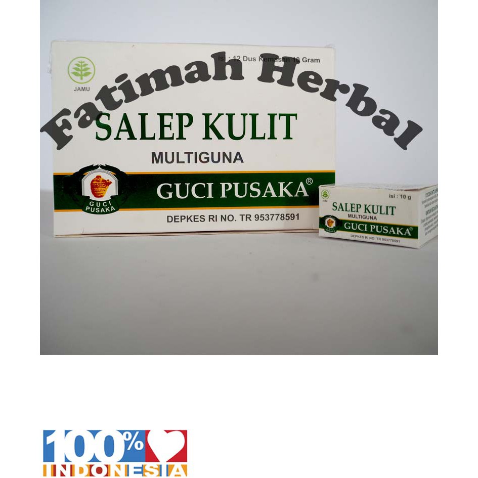 Salep Kulit Multiguna Guci Pusaka Putih - Obat kesehatan kulit